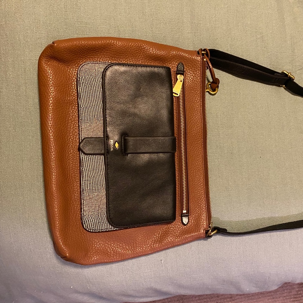 Fossil Leather Bag